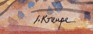 Janina Kraupe (1921 Sosnowiec - 2016 Kraków), 