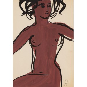 Monika Piwowarska (1914 Orenburg, Rosja - 2006 Warszawa), Tańcząca kokietka