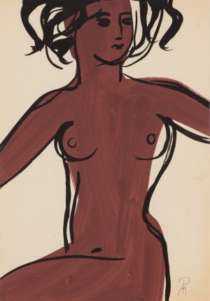Monika Piwowarska (1914 Orenburg, Rosja - 2006 Warszawa), Tańcząca kokietka