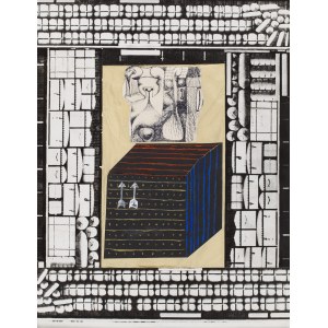 Andrzej Strumiłło (1927 Wilno - 2020 Suwałki), Lubię dworce kolejowe, ilustracja do książki