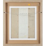 Jerzy Kujawski (1921 Ostrów Wielkopolski - 1998 Paryż), Projekt scenograficzny do sztuki August Striendberga Droga do Damaszku - Akt II - Nad brzegiem morza, 1949