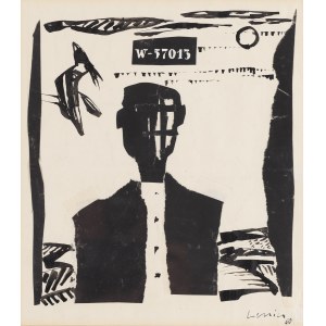 Jan Lenica (1928 Poznań - 2001 Berlin), Bez tytułu, 1960