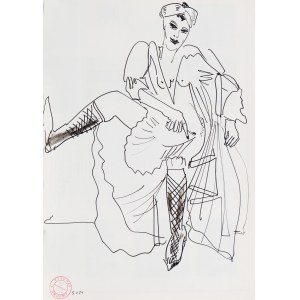 Edward Dwurnik (1943 Radzymin - 2018 Varšava), Bez názvu, 1977