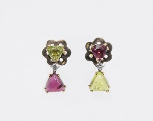 Tourmaline earrings