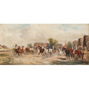 Jan Wolski (19th/20th century), Horse Market