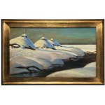 Zygmunt Józefczyk (1881 Cracovie-1966), Hiver, 1929.