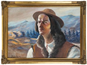 Mateusz Ludwik Hajdukiewicz (1886 Kraków- 1946 Oleśnica), Portret młodego górala