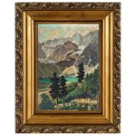 Franciszek Wójcik (1903 Wojciechowo - 1984 Zakopane), Veduta di Morskie Oko
