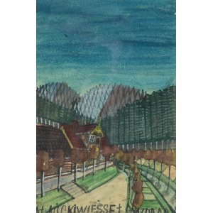 Nikifor Krynicki (1895 Krynica Zdrój - 1968 Folusz), Wieś-seło