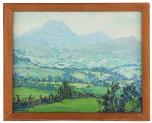 Ludwik de Laveaux (1891 Frysztak - 1969 Londyn), Pejzaż górski