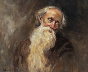 Robert Śliwiński (1840 Leszno - 1902 Wojkowo), Autoportret