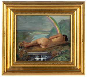 Ludwik Jach (1892 -1952), Akt z tęczą
