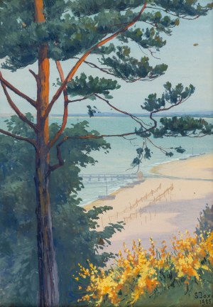 Soter Jaxa-Małachowski (1867 Wolanów - 1952 Kraków), Orłowo: Sosna, 1925 r.