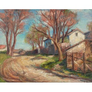 Władysław Lam (1893 Konjica/Jugosławia - 1984 Gdańsk), Wiejska droga (Krzemieniec)