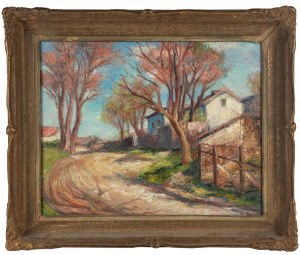 Wladyslaw Lam (1893 Konjica/Jugoslavia - 1984 Gdansk), Rural Road (Krzemieniec)