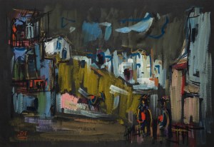 Samuel Tepler (1918 Hrubieszów - 1998 Tel Awiw), Spacer