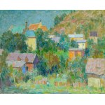 Eugeniusz Arct (1899 Odessa - 1974 Warszawa), Widok na farę w Kazimierzu