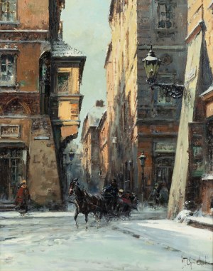 Władysław Chmieliński (1911 Warszawa - 1979 tamże), Stare miasto w Warszawie