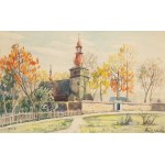 Franciszek Wójcik (1903 Wojciechowo - 1984 Zakopane), Kościół św. Marii Magdaleny w Rabce, 1956 r.