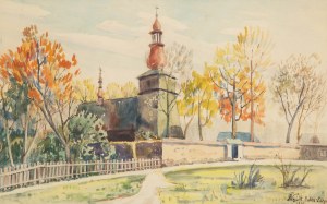 Franciszek Wójcik (1903 Wojciechowo - 1984 Zakopane), St. Mary Magdalene Church in Rabka, 1956.
