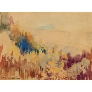 Stefan Brzozowski (1911-1978), Herbstlandschaft, 1940.