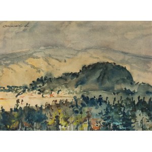 Stefan Brzozowski (1911-1978), Landscape, 1940.