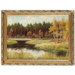 Ludwik Werner (1900-1961), Staw w lesie
