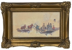 Adam Setkowicz (1875 Kraków - 1945 tamże), Zima