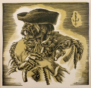 Edmund Ludwik Bartłomiejczyk (1885 Warsaw-1950 there), Hucul from Yavoriv, 1935.