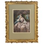 Jozef Wodzinski (1859 Korytnica - 1918), Portrait of a lady