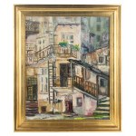 Maria Dziopak (b. 1954), Backyard on Miodowa Street, 1991.