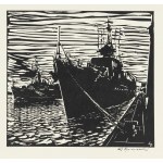 Henryk Baranowski (1932 Starogard Gdański - 2005 Gdyně), Teka linorytów 15 Pracownia Plastycznej Marynarki Wojennej