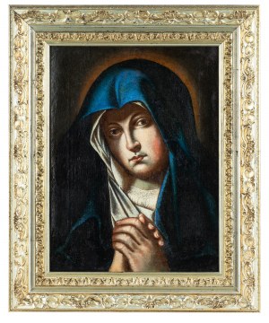 Giovanni Battista Salvi da Sassoferrato (1609-1685)- przypisywany, Matka Boska (Mater dolorasa), XVII w.
