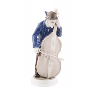 Figurka - Kontrabasista, Rosenthal, ok. 1920 r.