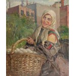 Maurycy TRĘBACZ (1861-1941), Uliczna handlarka