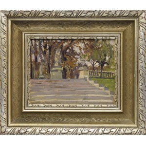 Stanisław CZAJKOWSKI (1878-1954), Paryż [Ogród Luksemburski], 1912