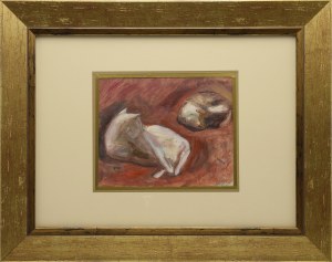Wojciech WEISS (1875-1950), Koty, 1898