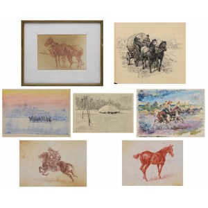Zygmunt JÓZEFCZYK (1881-1966), Set of 7 works, ca. 1936