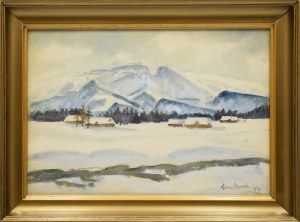 Adam BUNSCH (1896-1969), Pejzaż górski, 1936