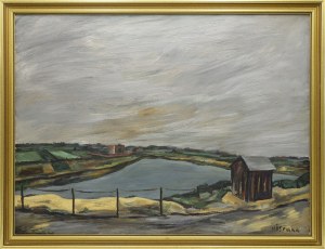 Isis KISCHKA (1908-1973), Nad stawem