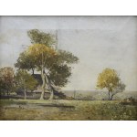 Antoni GRAMATYKA (1841-1922) - przypisywany, Pejzaż