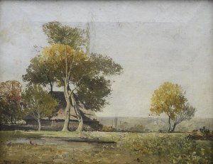 Antoni GRAMATYKA (1841-1922) - przypisywany, Pejzaż