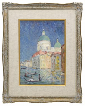 Stanisław Marek DROZD (1906-1971), Weduta wenecka, lata 40. XX w.