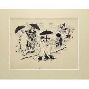 Robert PIKELNY (1904-1986), In the Rain