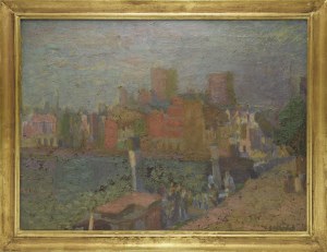 Adam GERŻABEK (1898-1965), Przystań Żeglugi Państwowej w Gdańsku