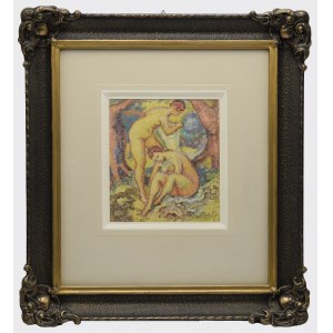 Wiktor Kazimierz HOLLER (1881-1975), Kąpiące się - akt