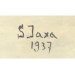 Soter JAXA-MAŁACHOWSKI (1867-1952), Łódź an der Ostseeküste, 1937