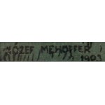 Józef MEHOFFER (1869-1946), Dziewczyna z jednorożcem, 1903