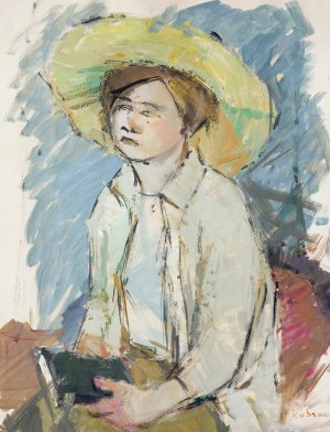 Aleksander KOBZDEJ (1920-1972), Dziewczyna z Azji, ok. 1955