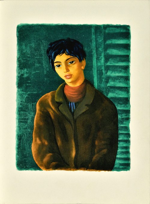 Mojżesz KISLING (1891-1953), Portret chłopca